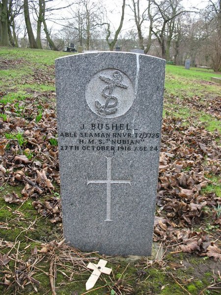 File:Commonwealth War Grave in Jarrow Cemetery (WW1-08) - geograph.org.uk - 1603406.jpg