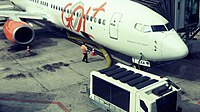 Congonhas Airport, Sao Paulo, Brazil - plane refueling.jpg