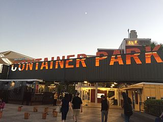 <span class="mw-page-title-main">Downtown Container Park</span> Shopping mall in Downtown Las Vegas, Nevada