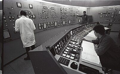Control room -Lucens Reactor