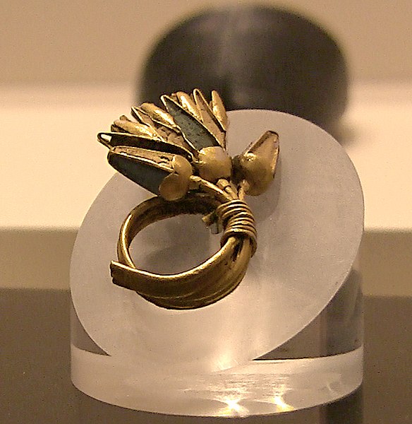 Golden brooch from Sapinuwa, Archaeological Museum Çorum, Central Turkey