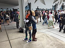 Cosplayers of Android 17 and Android 18, Dragon Ball Z 20150531a.jpg