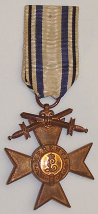 Vignette pour Croix du Mérite militaire (Bavière)