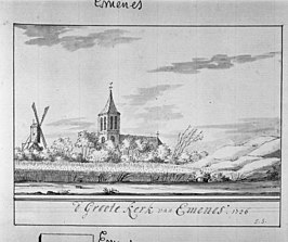 d' Groote Kerk van Eemnes 1726, J. Stellingwerf