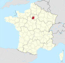 Essonne - Lokalizace