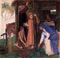 The Passover in the Holy Family Dante Gabriel Rossetti