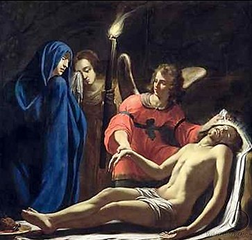 Jean Daret Lamentation for the Dead Christ - 1636