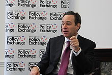 Frum speaking to Policy Exchange in 2013