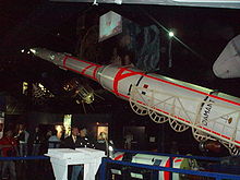 French Diamant rocket, the second French rocket program, developed from 1961 Diamant P6230215.JPG