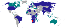 Vorschaubild für Liste namibischer Auslandsvertretungen