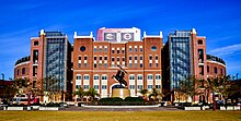 Doak Campbell Stadium from Langford Green Doak Campbell Stadium Entrance FSU.jpg