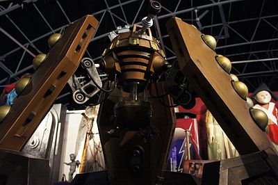 The Emperor Dalek, as shown at the Doctor Who Experience.