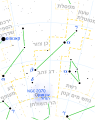 Dorado constellation map-he.svg