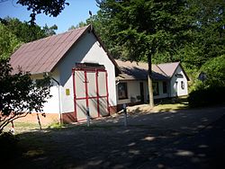 Duddenhausen, village hall with volunteer fire station, sport club and shooting range, Bücken, Lower Saxony, Germany