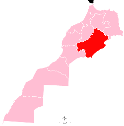 Lokasi di Maroko