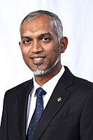  Мальдивская Республика Мохамед Муиззу Президент Мальдивских островов