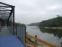 Oude spoorbrug bij Granjal