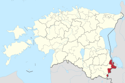 موقعیت شهرستان ستوما در نقشه