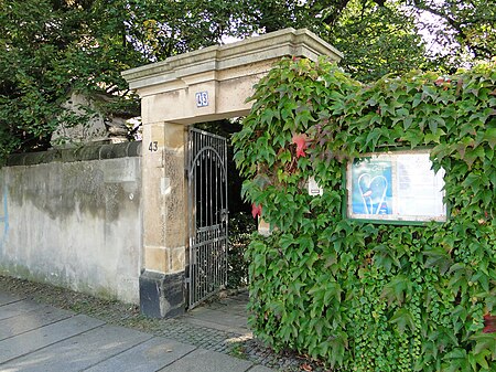 Eingang Innerer Matthäusfriedhof Dresden