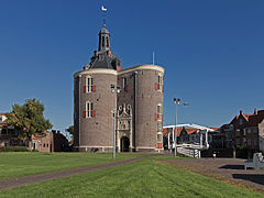 Enkhuizen, town gate: de Drommedaris