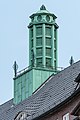 Deutsch: Dachreiter auf dem Gebäude des Amtsgerichts Bergedorf, Ernst-Mantius-Straße 8 in Hamburg-Bergedorf.