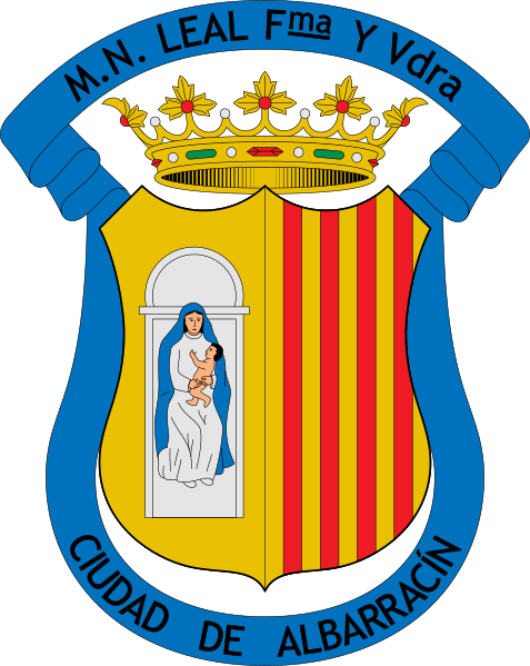 File:Escudo de Albarracín (Teruel).svg