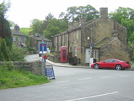 Esholt, West Yorkshire, used for exterior scenes from 1976 to 1997