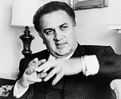 Federico Fellini 1965.