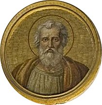 II. Félix ellenpápa arcképe a római Szent Pál-bazilikában
