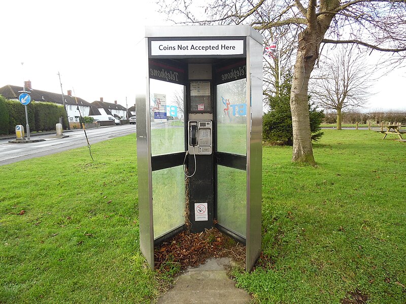 File:Former KX300 Telephone Kiosk at Smokey Row - geograph.org.uk - 5273398.jpg