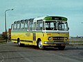 Friese Autobus Maatschappij bus 508 (ex LAB bus 30) van het type Hainje / Mercedes Benz LP 328/42 te Scharnegatum.