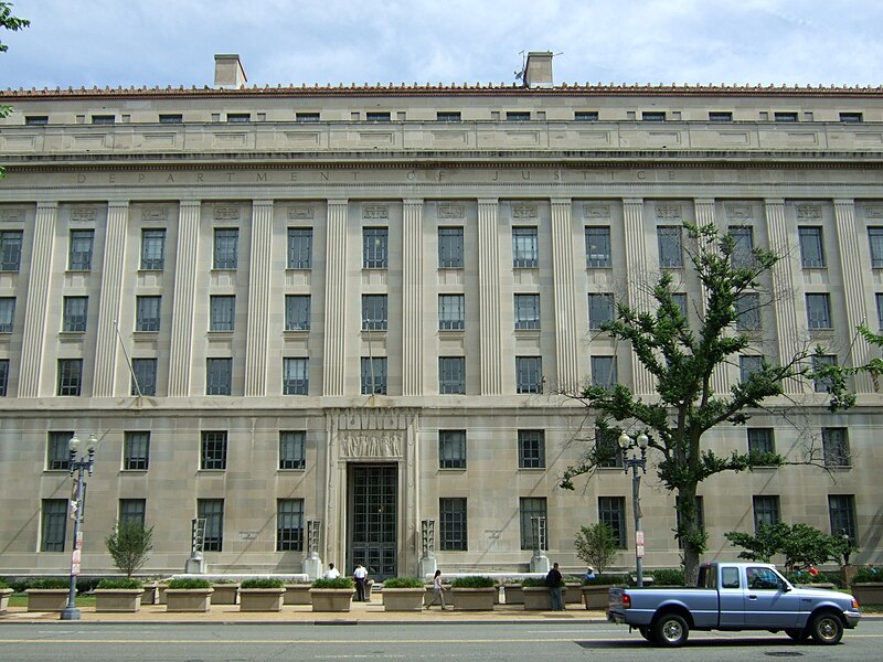 File:Front of Department of Justice Building.JPG