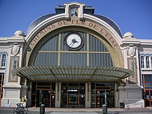 La gare SNCF de Rochefort.