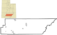 Communities in Garfield County, Utah