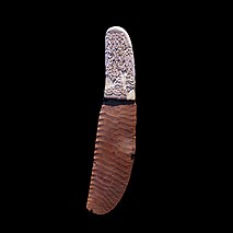 Gebel el-Arak Knife ivory and flint knife dating from Egyptian prehistory