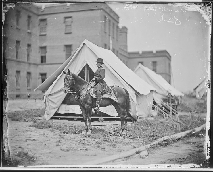 File:Gen. Joseph Hooker and horse - NARA - 524745.tif