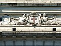 Detail of railways station entrance