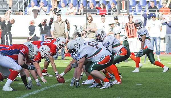 German Bowl XXX in 2008, Braunschweig Lions vs Kiel Baltic Hurricanes