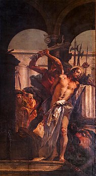 Giambattista tiepolo, inconazione di spine e flagellazione, 1737-40, 03.jpg