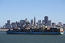 Giant container ship in front of San Francisco (TK).JPG
