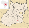 Lage von Rio Quente in Goiás