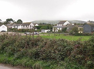 <span class="mw-page-title-main">Goonbell</span> Hamlet in Cornwall, England