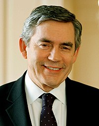 Gordon Brown, former Prime Minister and consecutive 10-year-long Chancellor of the Exchequer, is an alumnus (MA '72, PhD '82) and former rector of the university. Gordon Brown (2008).jpg