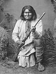 Geronimo, 1887, prominent leader of the Chiricahua Apache