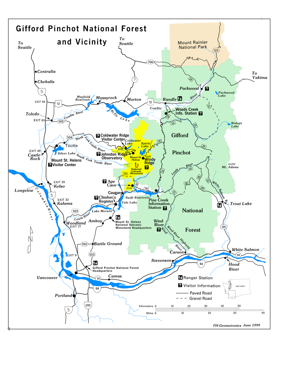 Gifford Pinchot National Forest - Wikipedia