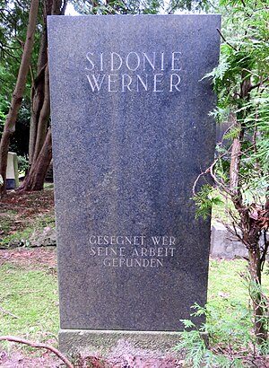 Sidonie Werner: Leben und Wirken, Literatur, Weblinks