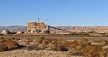 Greenleaf Power's Desert View woody-biomass plant at Mecca, California