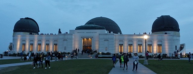 Griffith Observatory during dawn