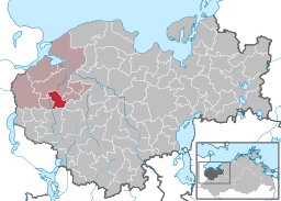 Tidigare läge för kommunen Groß Siemz i Landkreis Nordwestmecklenburg