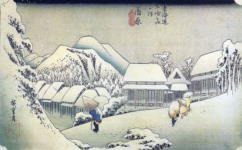 800px-HIROSHIGE-Snow-Kanbara-Tokaido.jpg (800×498)